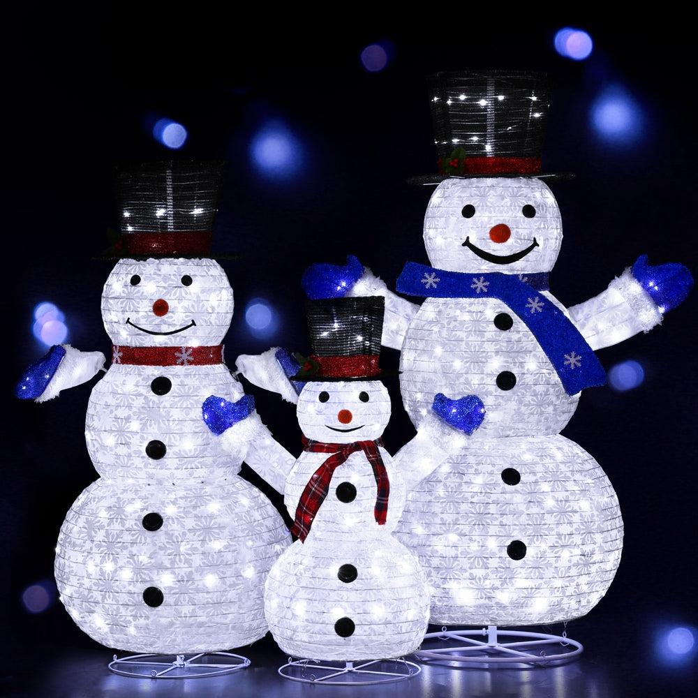 Jingle Jollys LED Snowman Light Set