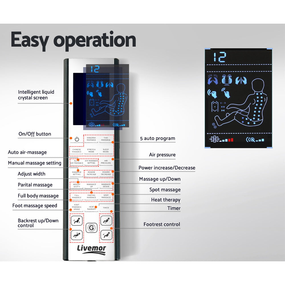 Livemor Hestia Electric Massage Chair