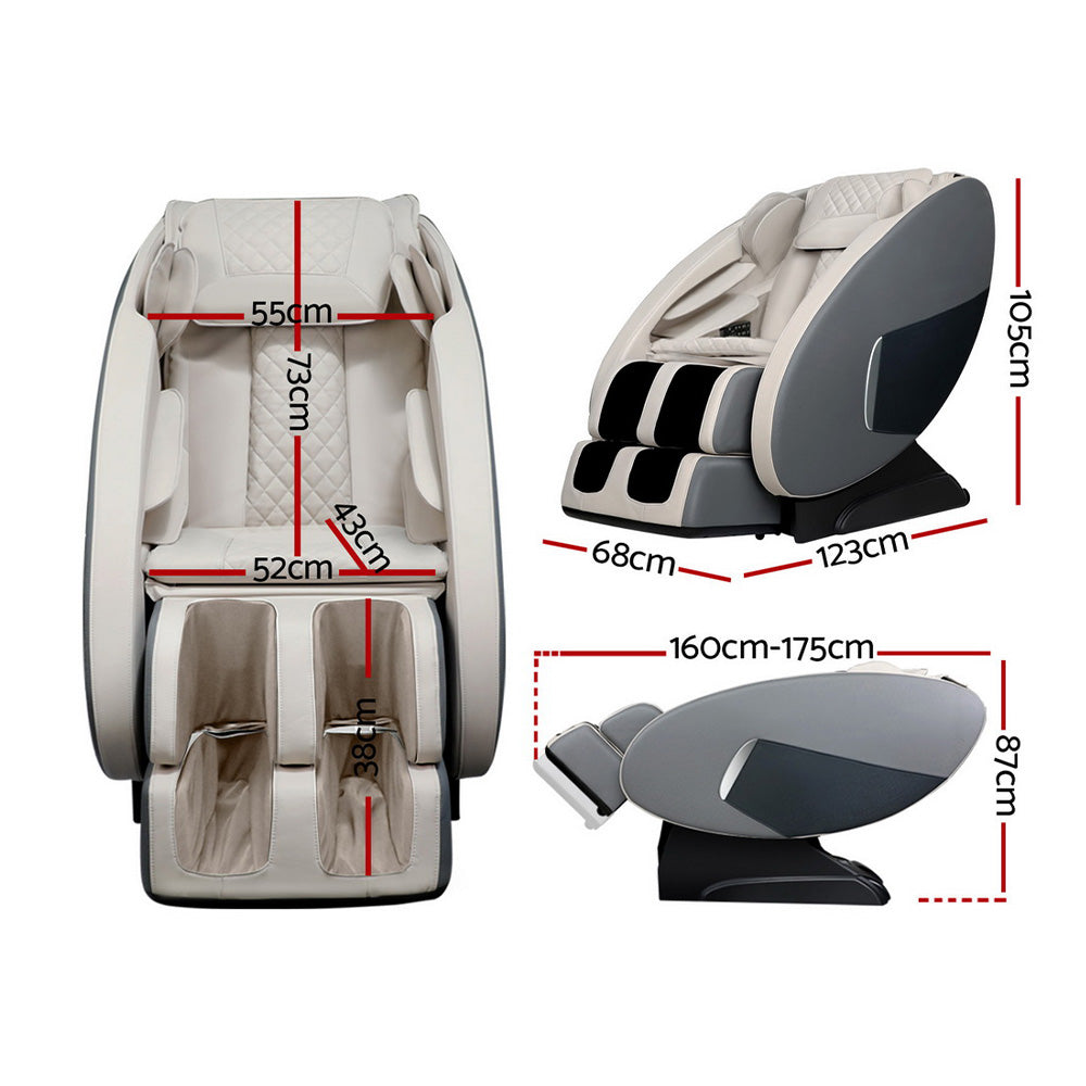 Ellmue Electric Massage Chair - Grey