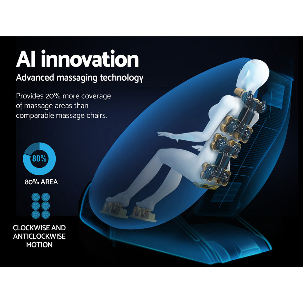 Ellmue Electric Massage Chair - Grey