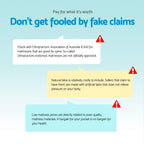 Giselle Bedding Premium Comfort Pillow Top Mattress