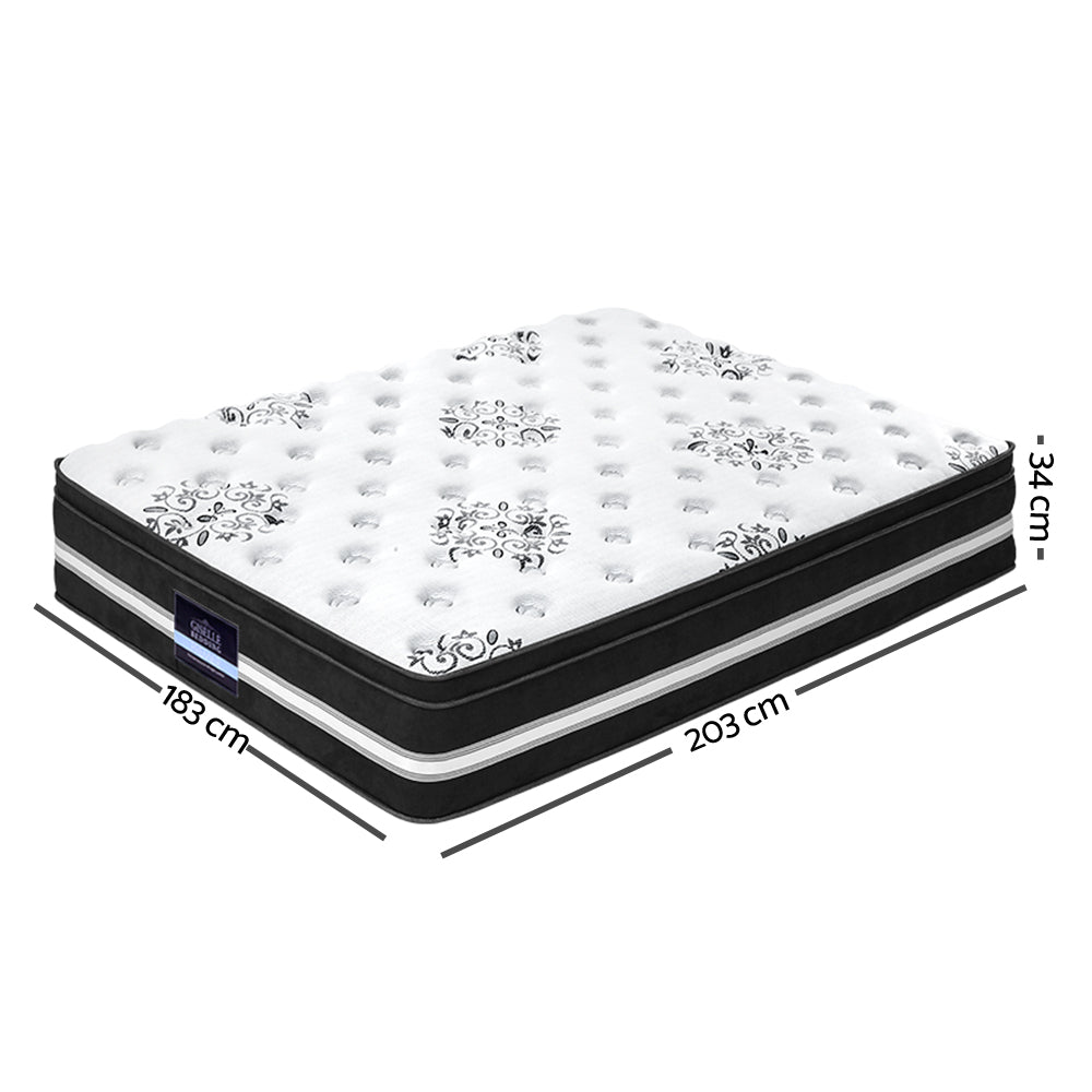 Giselle Bedding Euro Top Cool Gel Mattress