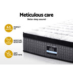 Giselle Bedding 34cm 9-Zone Euro Top Mattress