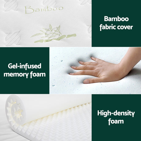 Giselle Cool Gel Foam Mattress - Medium Firm