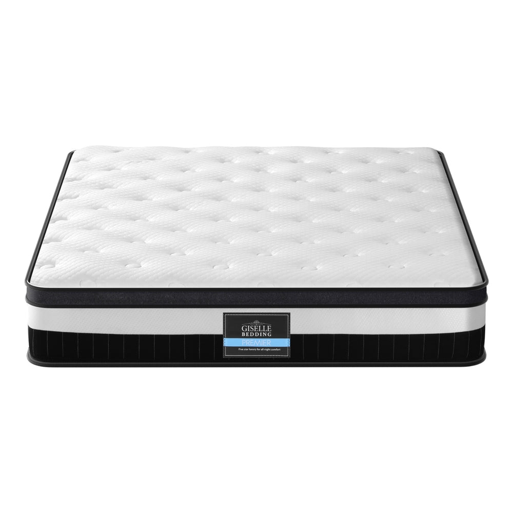 Giselle 30cm Euro Top Mattress - Medium Firm Support