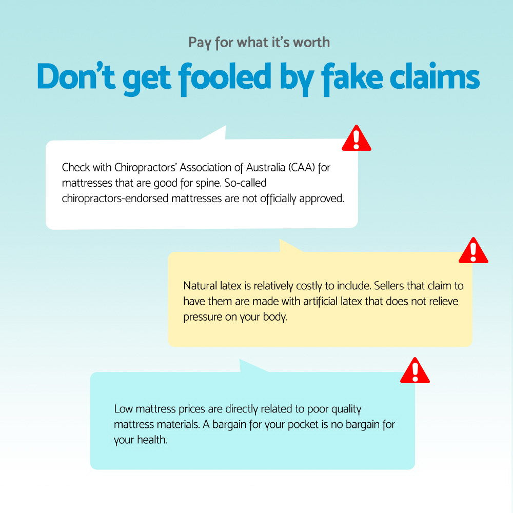 Giselle Bedding Ultra-Firm Mattress for Supreme Support