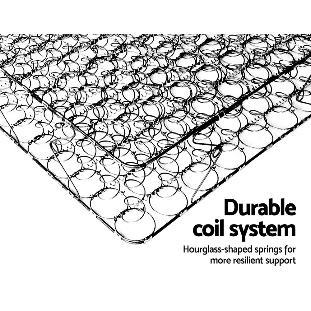 Giselle Bedding 16cm Medium Firm Bonnell Spring Mattress