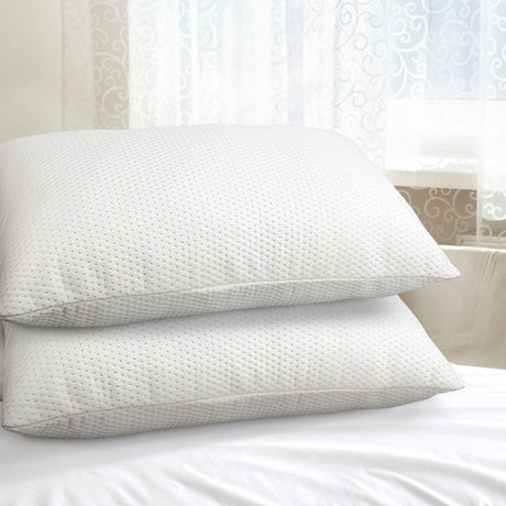 Giselle Bedding Memory Foam Pillow Twin Pack