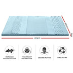 Giselle Bedding 7-Zone Memory Foam Topper