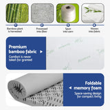 Giselle Bedding 8cm Graphite Memory Foam Topper