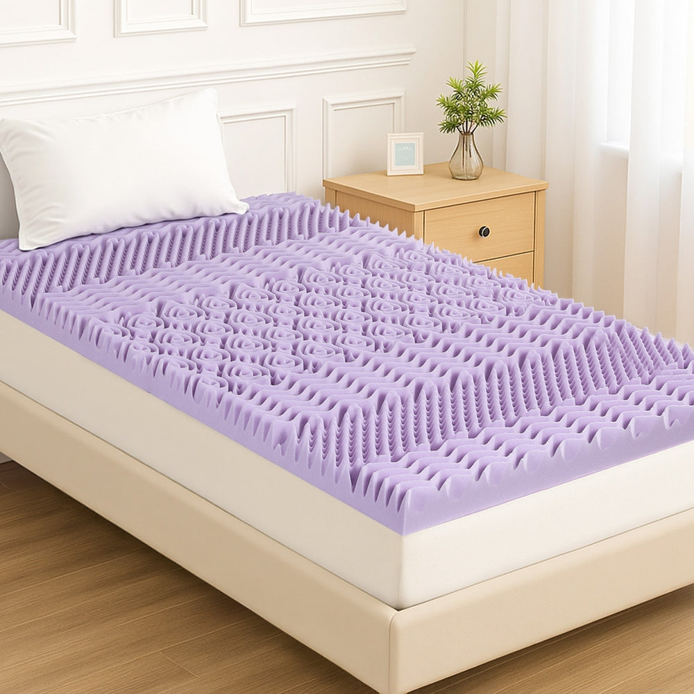 Giselle 8cm Lavender Infused Memory Foam Topper