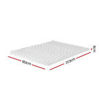 Giselle Bedding 8cm Memory Foam Mattress Topper