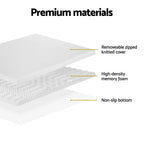 Giselle Bedding 8cm Memory Foam Mattress Topper