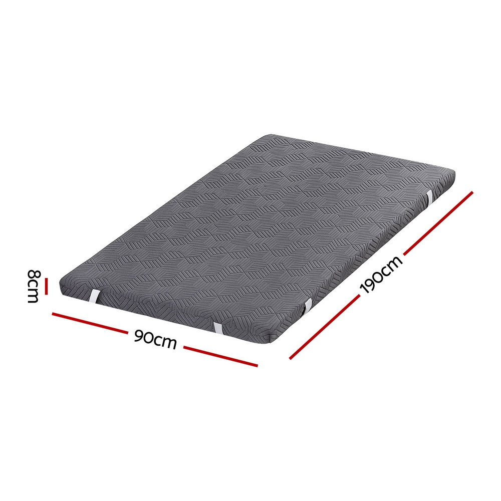 Giselle 8cm Gel Memory Foam Mattress Topper