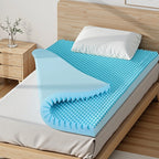 Giselle 8cm Gel Memory Foam Mattress Topper