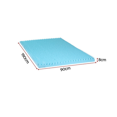 Giselle 8cm Gel Memory Foam Mattress Topper