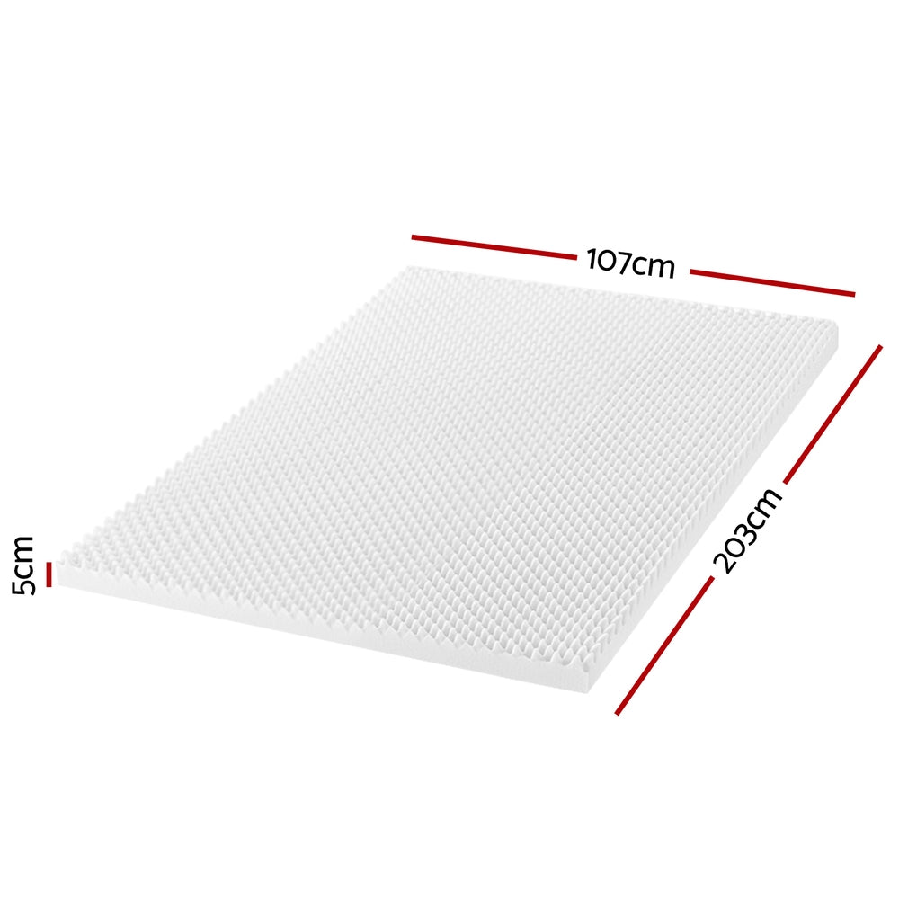 Giselle Bedding 5cm Memory Foam Mattress Topper
