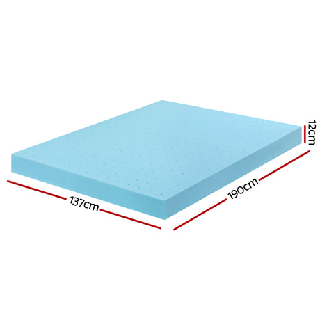 Giselle 12cm Ventilated Cool Gel Mattress Topper
