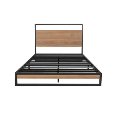 Artiss Metal Bed Frame King Single Size Beds Platform with Mattress