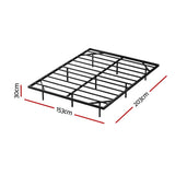 Artiss Queen Floating Metal Bed Frame