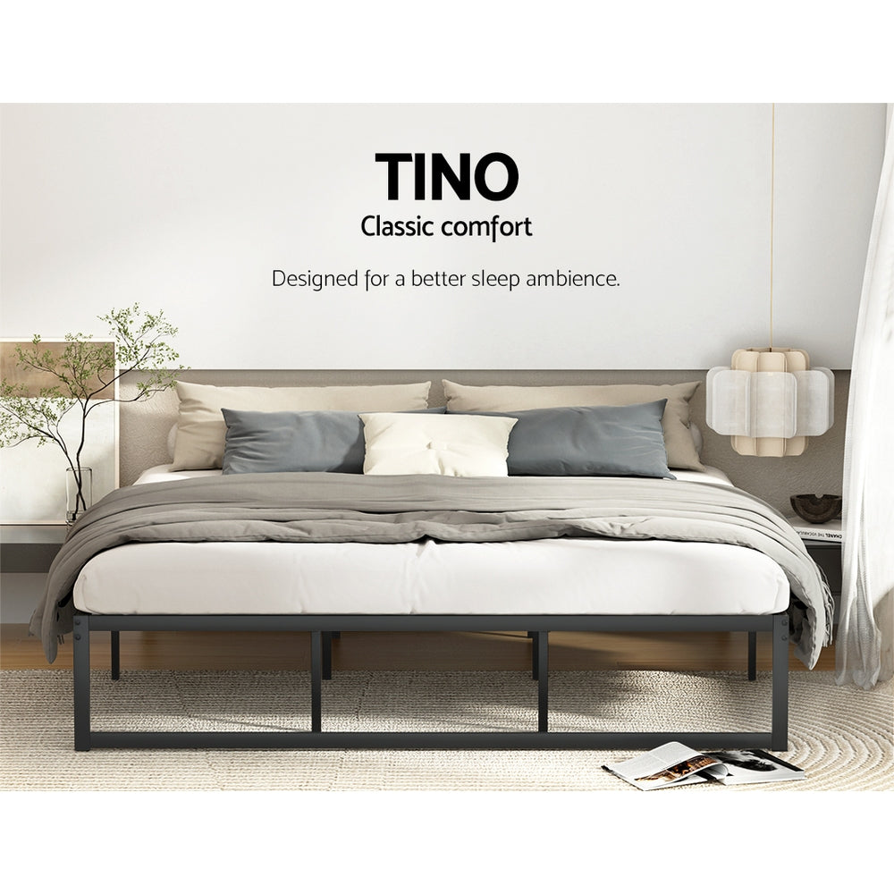 Artiss Bed Frame King Size Metal Bed Frame TINO