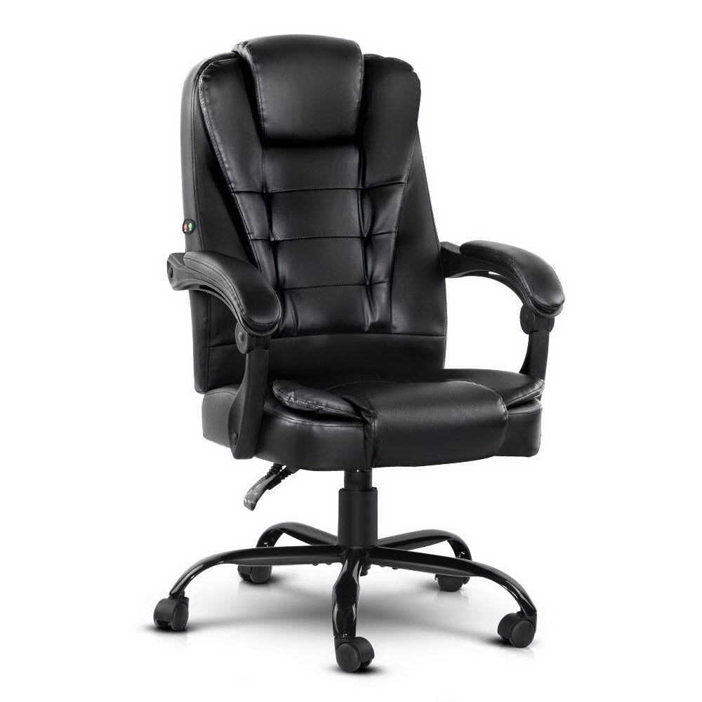 Artiss Executive Massage Office Chair - Black