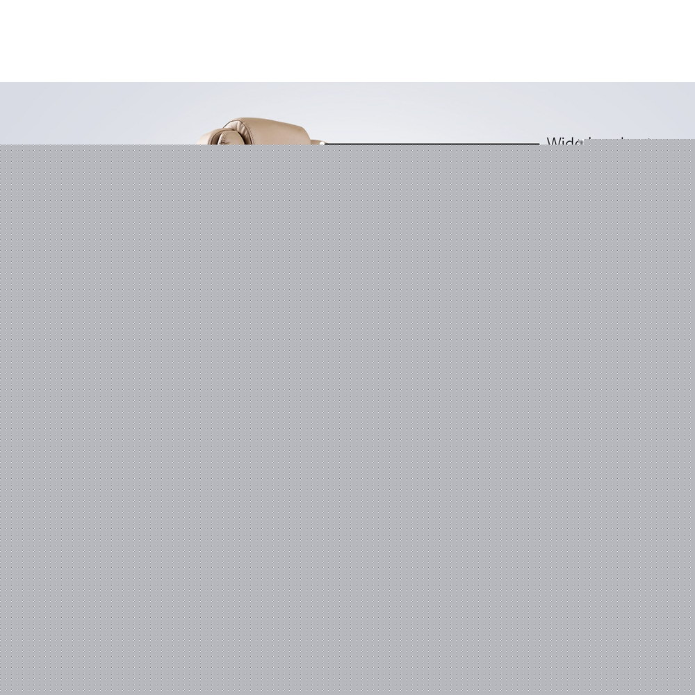 Artiss Executive Massage Office Chair - Brown PU Leather