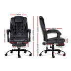 Artiss Ergonomic Massage Office Chair with Footrest
