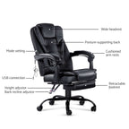 Artiss Ergonomic Massage Office Chair with Footrest