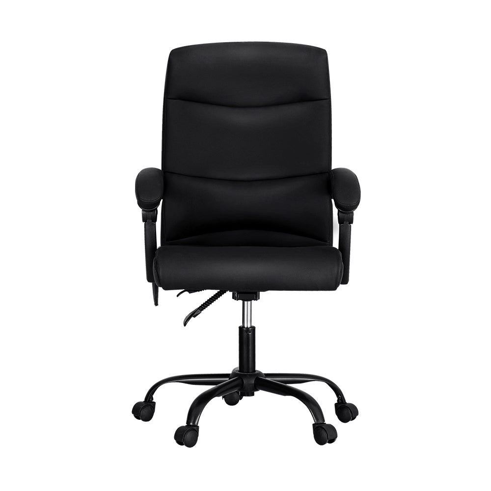 Artiss Premium Massage Office Chair - Black  
Enhance your workday with comfort.