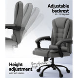 Artiss 2 Point Massage Office Chair - Black
