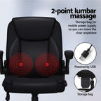 Artiss Mid Back Massage Office Chair