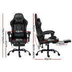 Artiss Ergonomic 6 Point Massage Office Chair