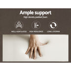 Artiss Retro Wooden Office Chair with Leather Seat