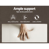 Artiss Retro Wooden Office Chair with Leather Seat