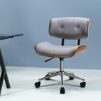 Artiss Grey Wooden Office Chair