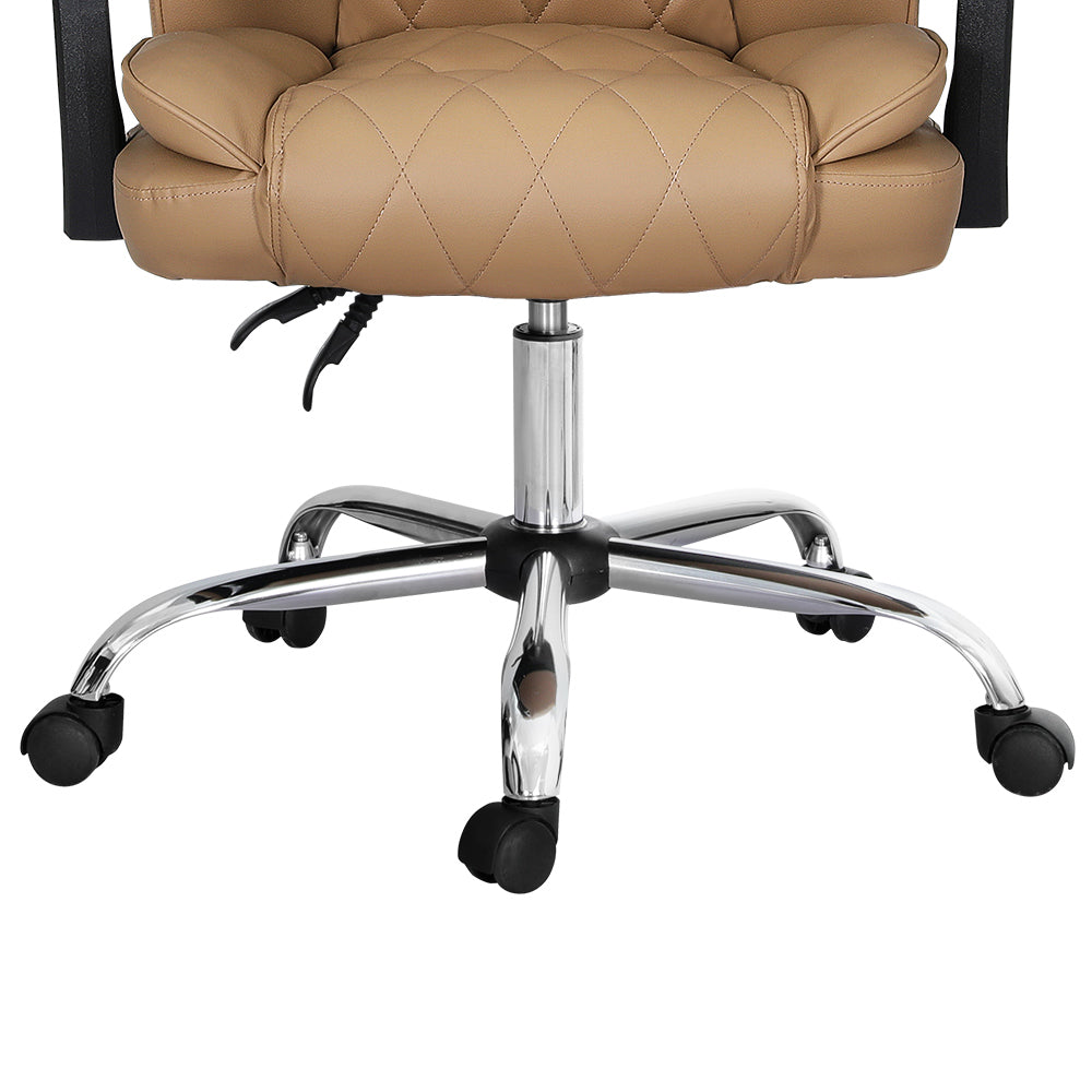 Artiss Executive Leather Recliner Office Chair