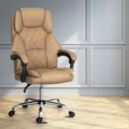 Artiss Executive Leather Recliner Office Chair