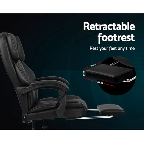 Artiss Executive Office Chair with Footrest