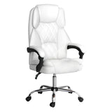 Artiss Executive Leather Recliner Office Chair