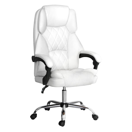 Artiss Executive Leather Recliner Office Chair