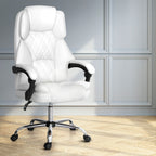 Artiss Executive Leather Recliner Office Chair