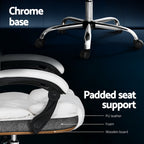 Artiss Executive Leather Recliner Office Chair