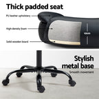 Artiss Black Mid Back Executive Office Chair