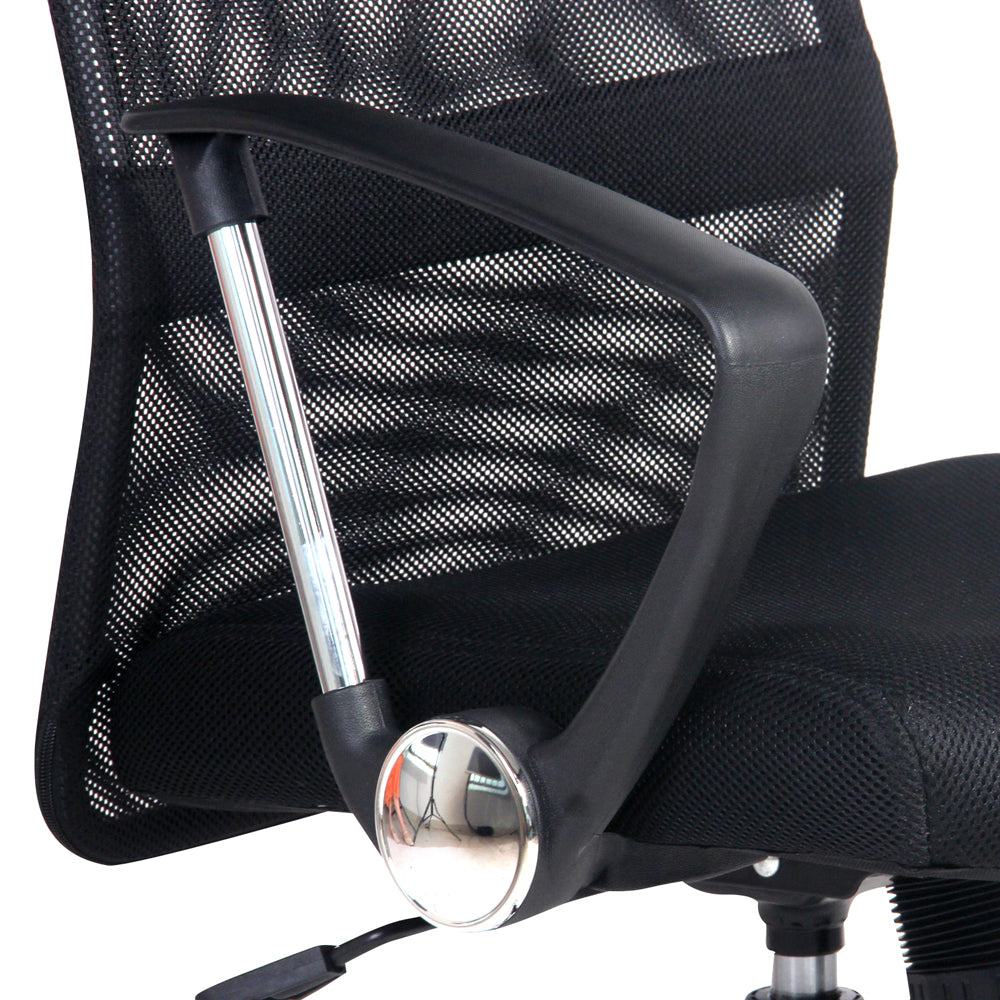 Artiss High Back Mesh Office Chair - Black