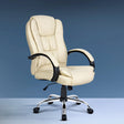 Artiss Beige Leather Executive Office Chair