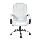 Artiss Executive Leather Office Chair - White