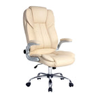 Artiss Executive Leather Office Chair - Beige