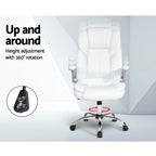 Artiss White Executive Office Chair