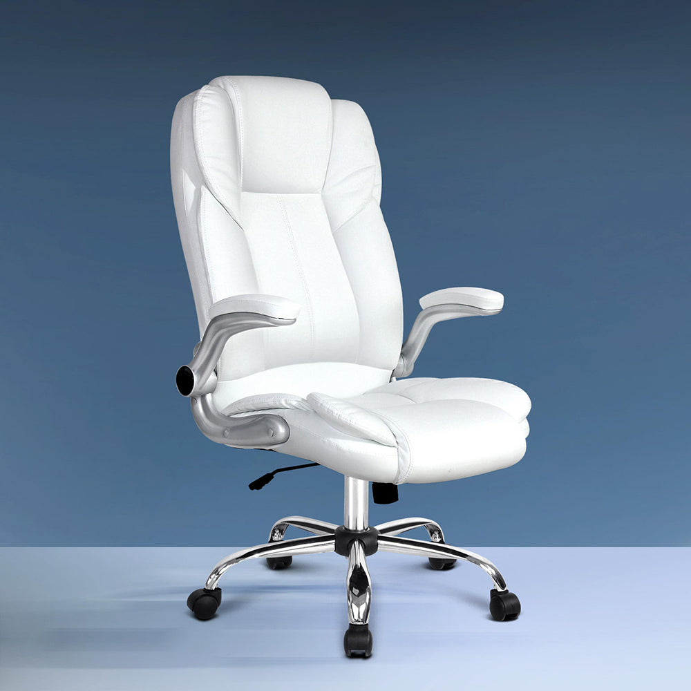 Artiss White Executive Office Chair